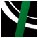 Logo for DAKNO AS, et firma der de driver med dataassistert konstruksjonstegning, tittelen er skrevet på likhet med konstruksjonstegninger, bokstaven a er grønn og symboliserer energiklassifisering